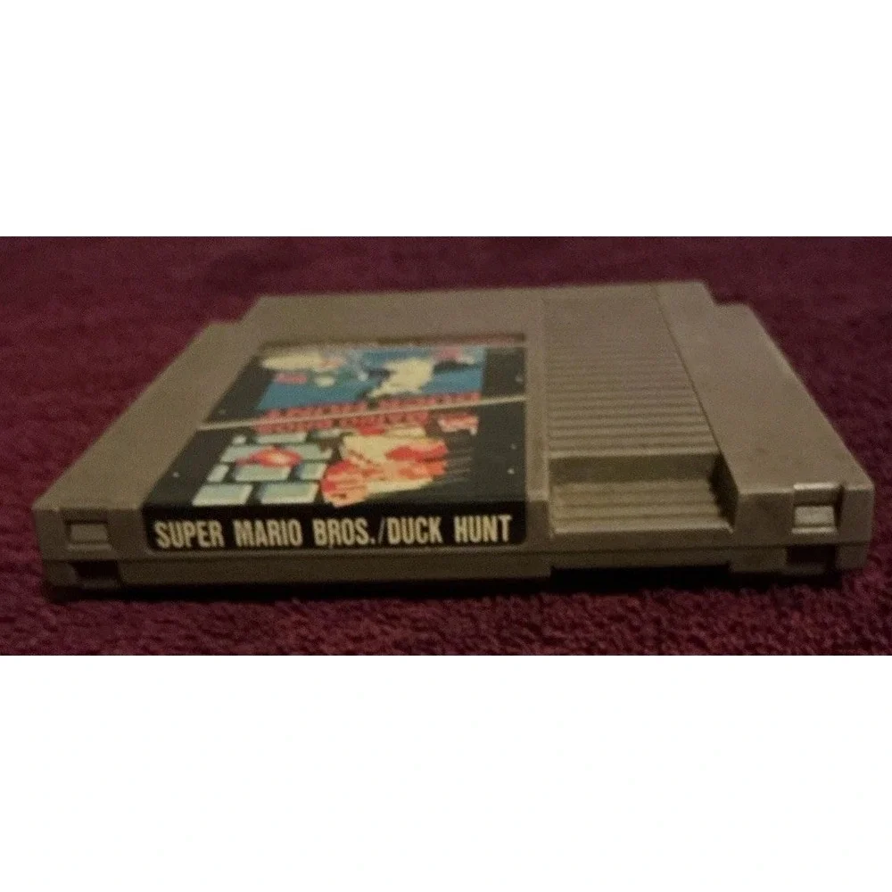 1985 Super Mario Bros. AND Duck Hunt Original Nintendo NES-MH-USA Game Cartridge